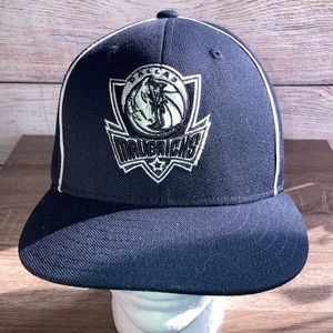 EUC NBA Black Small Medium Fitted Dallas Mavericks Hat